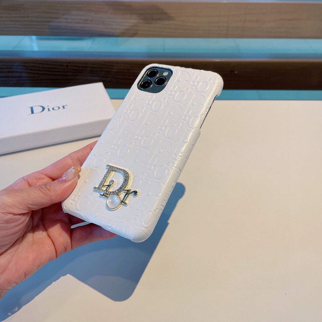 Dior Apple Iphone Leather Premium Deluxe Phone Case D457214