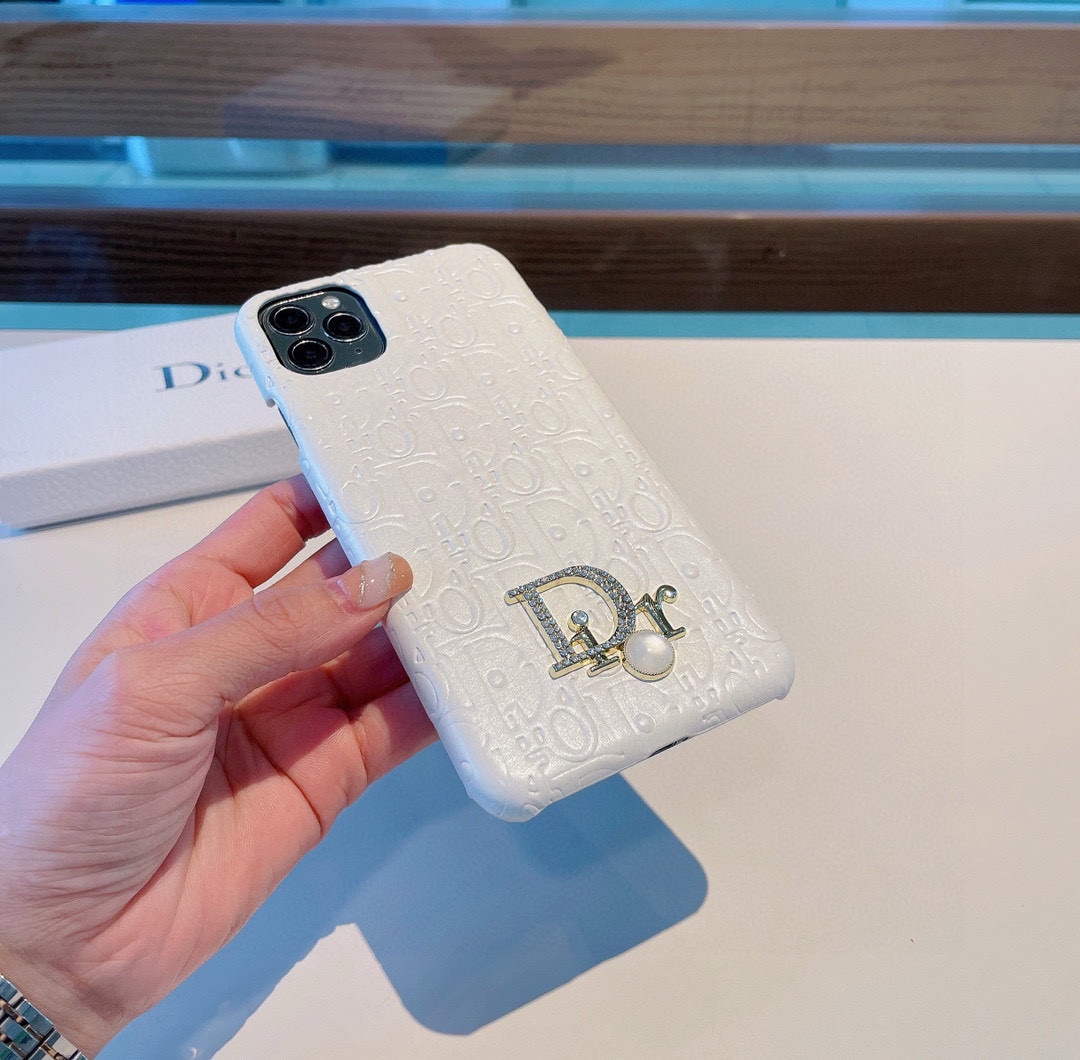 Dior Apple Iphone Leather Premium Deluxe Phone Case D457214