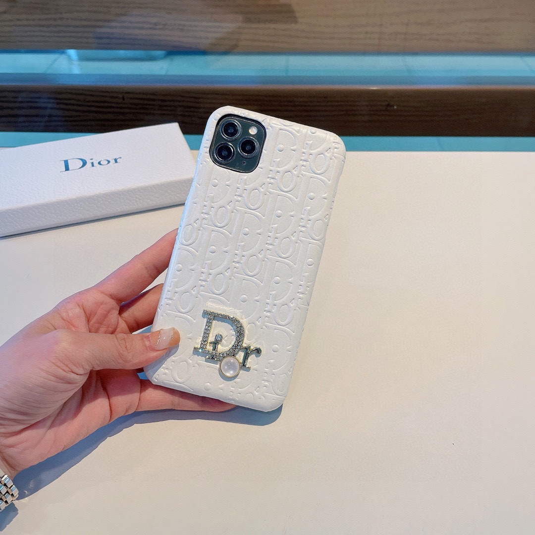 Dior Apple Iphone Leather Premium Deluxe Phone Case D457214