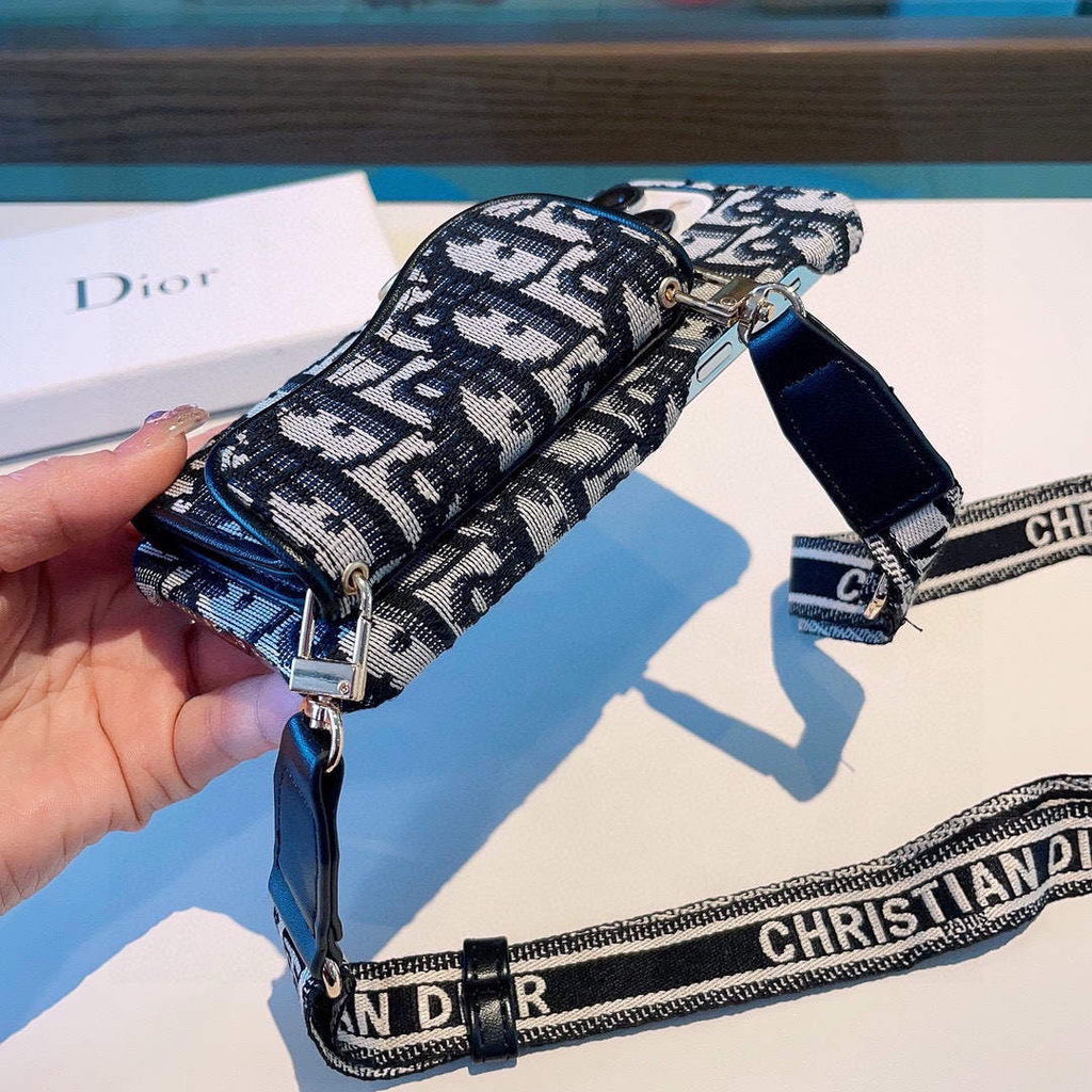 Dior Apple Iphone Leather Premium Deluxe Phone Case D457215