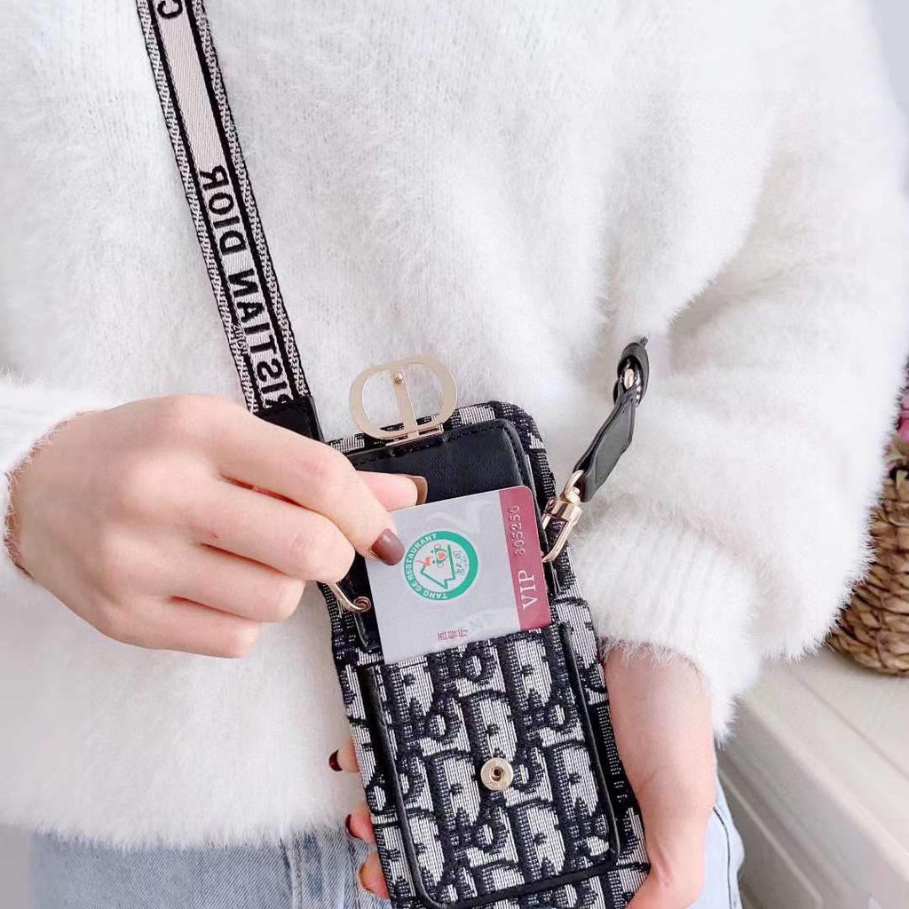 Dior Apple Iphone Leather Premium Deluxe Phone Case D457216