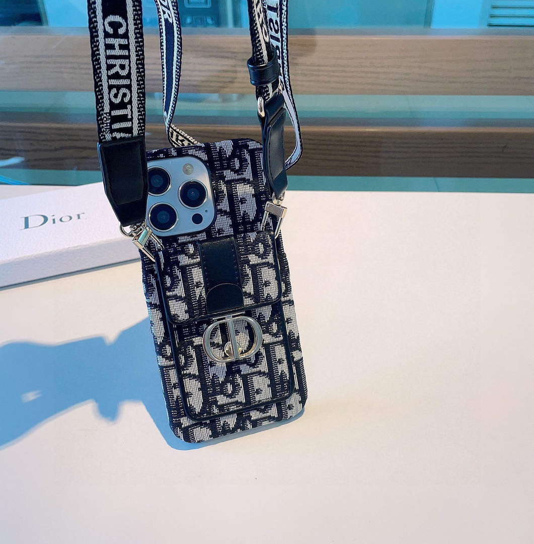 Dior Apple Iphone Leather Premium Deluxe Phone Case D457216