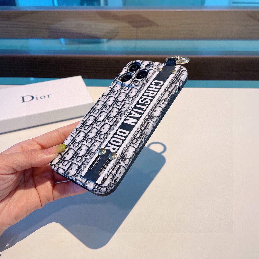 Dior Apple Iphone Leather Premium Deluxe Phone Case D457217