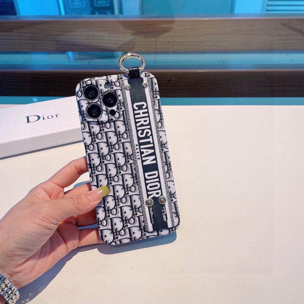 Dior Apple Iphone Leather Premium Deluxe Phone Case D457217
