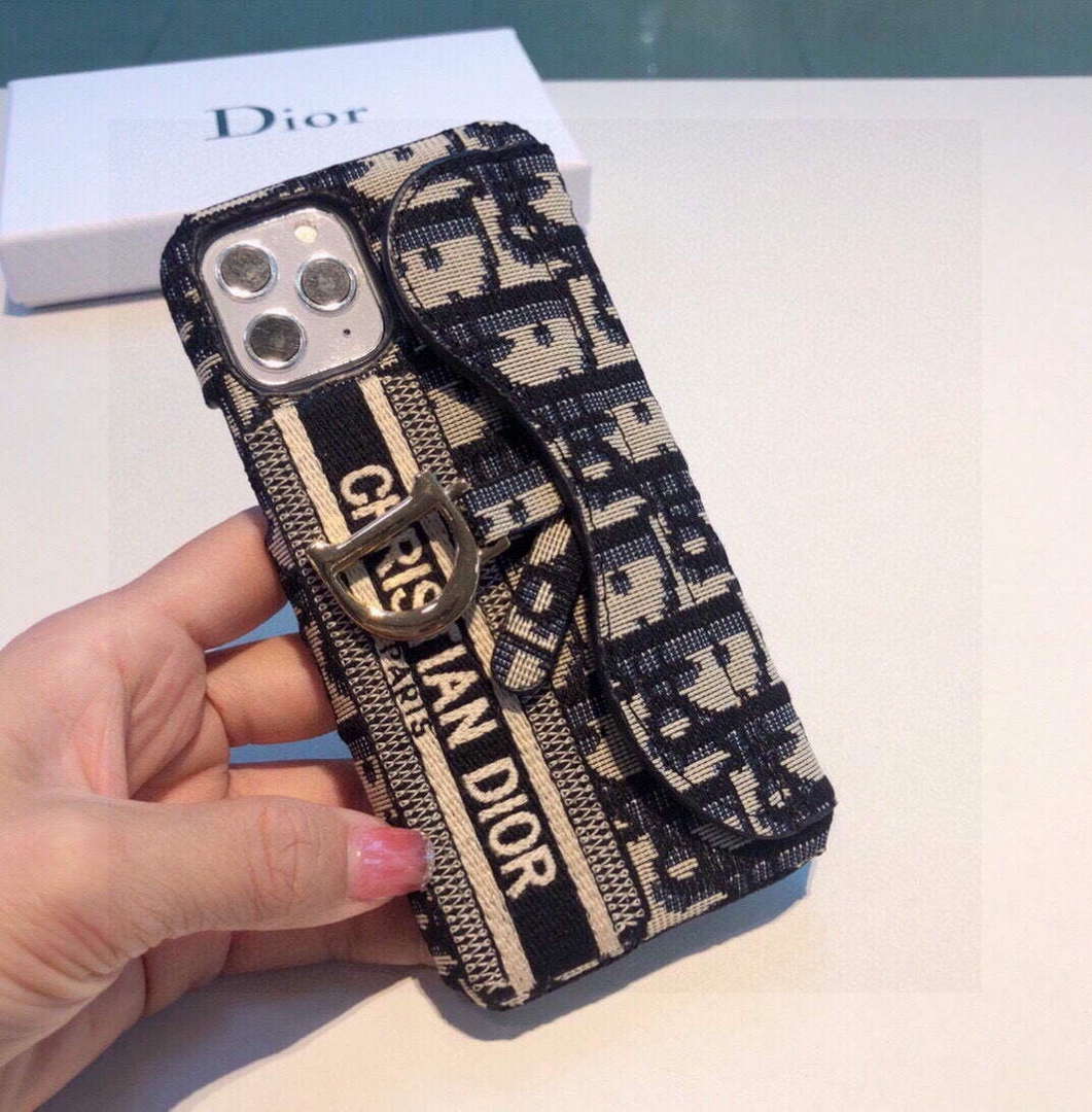 Dior Apple Iphone Leather Premium Deluxe Phone Case D457218 - iPhone15pro max £¨6.7£© - View 1