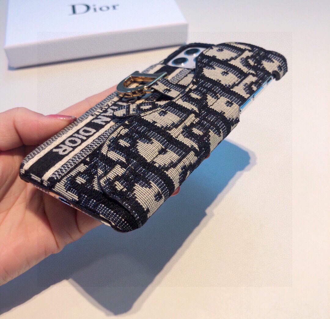 Dior Apple Iphone Leather Premium Deluxe Phone Case D457218