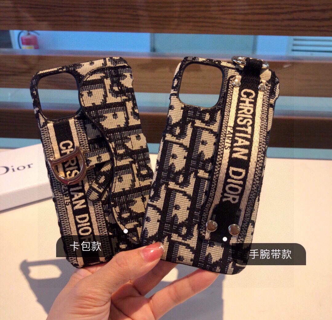 Dior Apple Iphone Leather Premium Deluxe Phone Case D457218