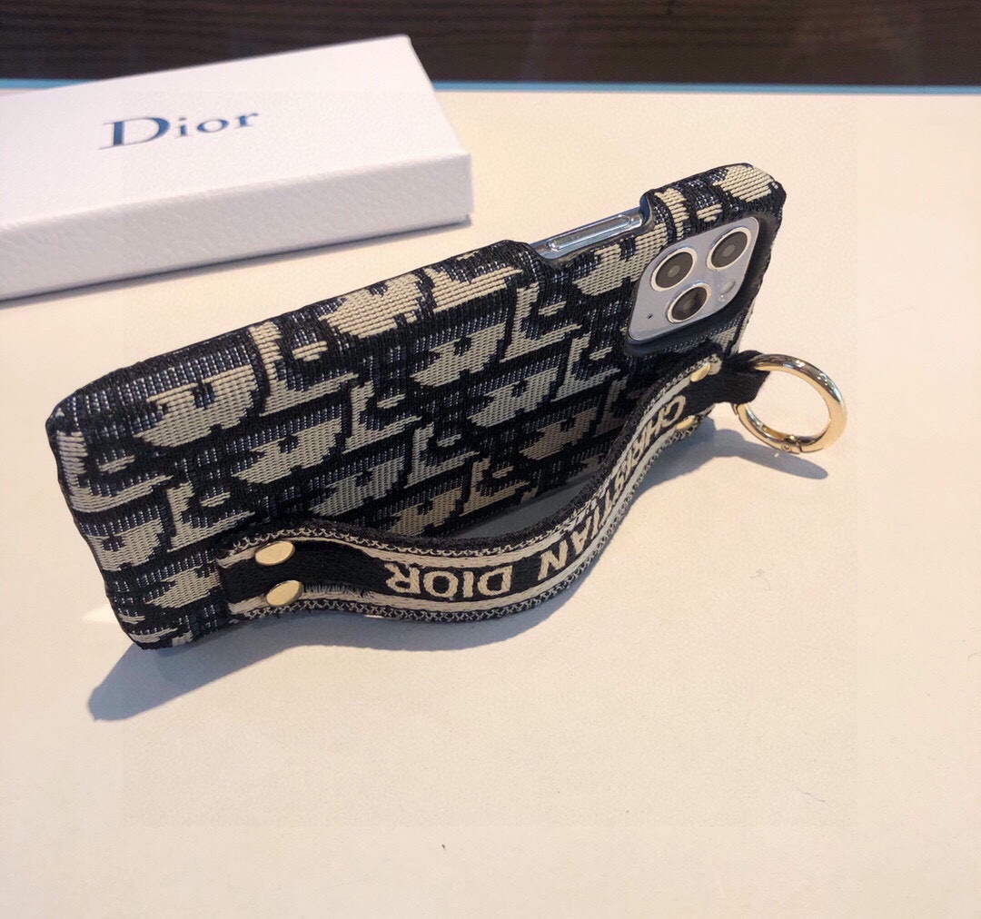 Dior Apple Iphone Leather Premium Deluxe Phone Case D457219