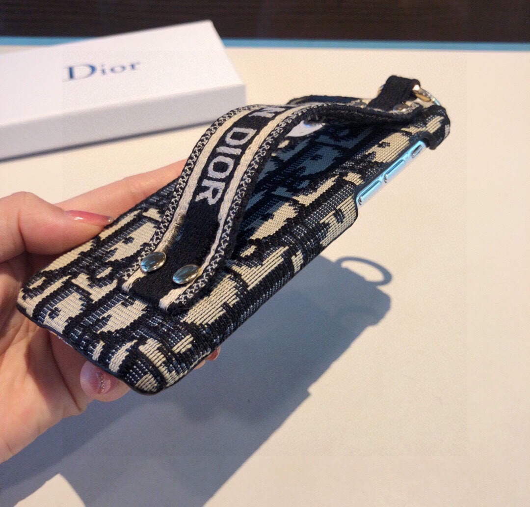Dior Apple Iphone Leather Premium Deluxe Phone Case D457219