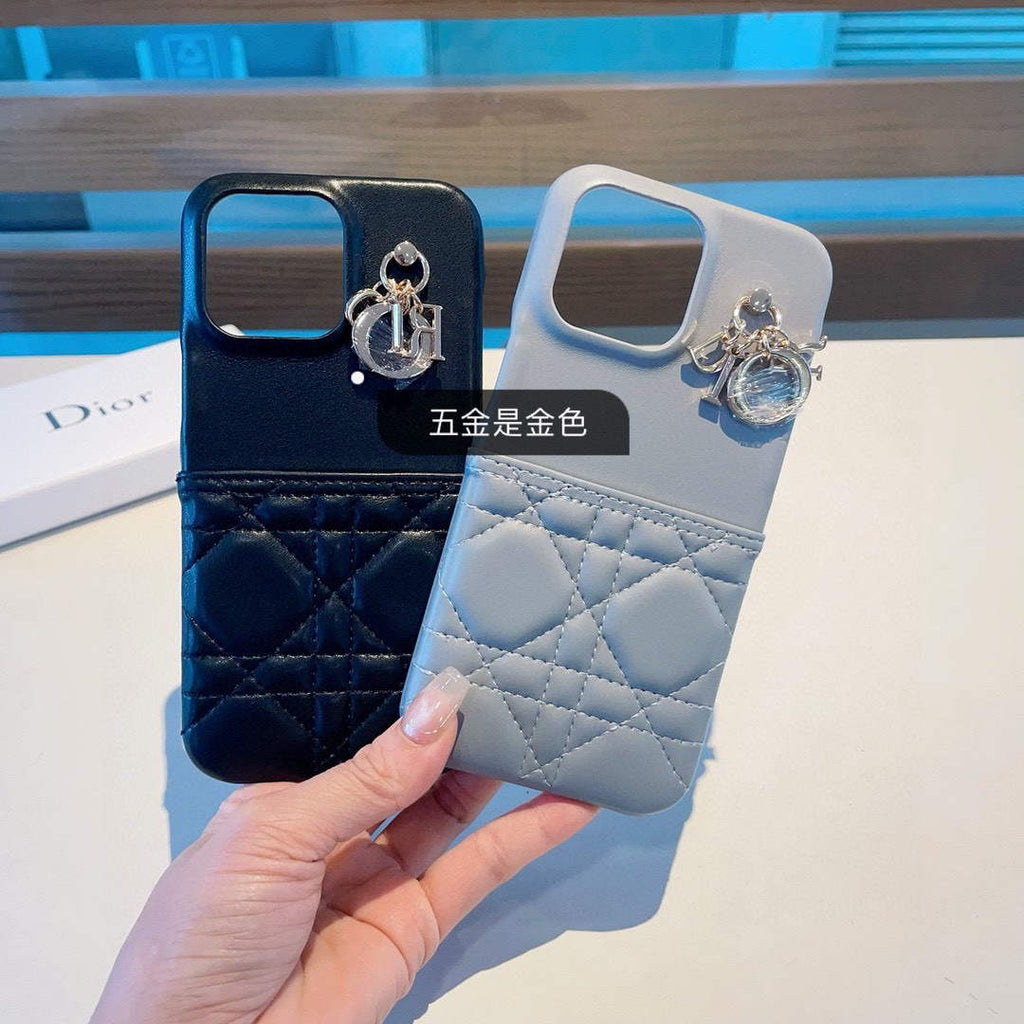 Dior Apple Iphone Leather Premium Deluxe Phone Case D457220