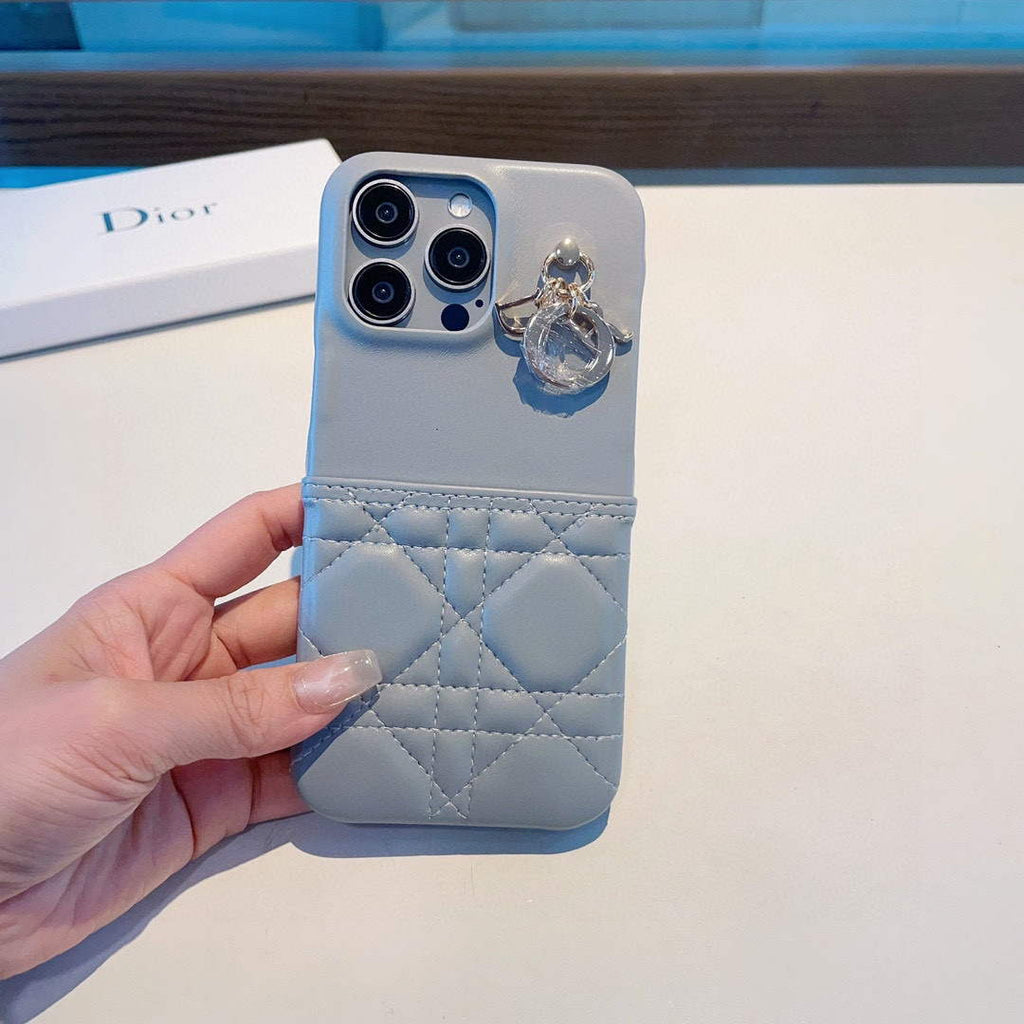 Dior Apple Iphone Leather Premium Deluxe Phone Case D457220