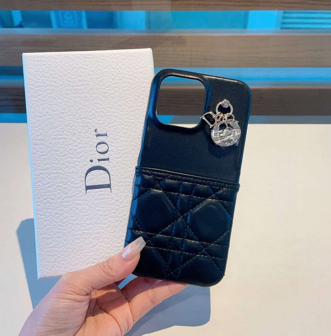 Dior Apple Iphone Leather Premium Deluxe Phone Case D457221