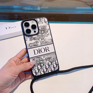 Dior Apple Iphone Leather Premium Deluxe Phone Case D457222 - iPhone15pro max £¨6.7£© - View 1