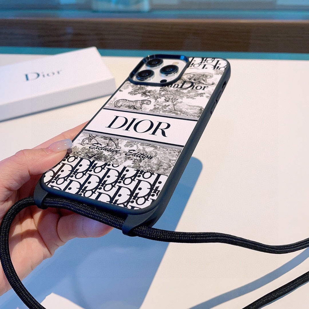 Dior Apple Iphone Leather Premium Deluxe Phone Case D457222