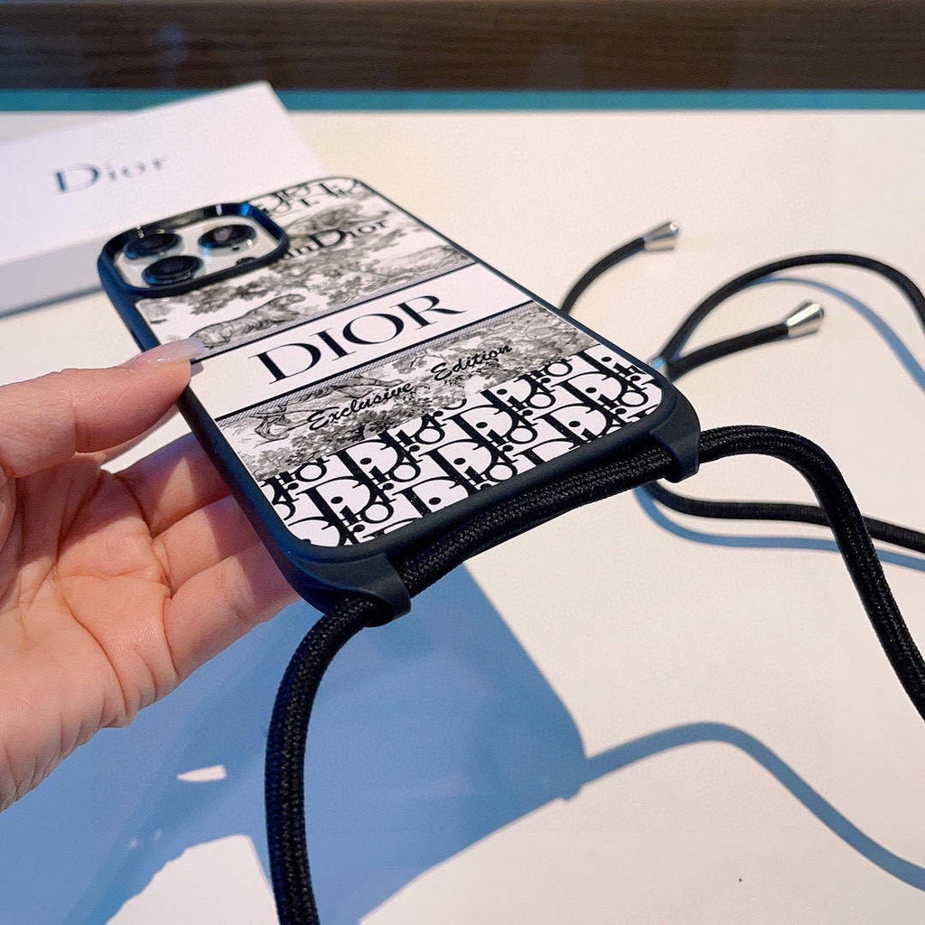 Dior Apple Iphone Leather Premium Deluxe Phone Case D457222