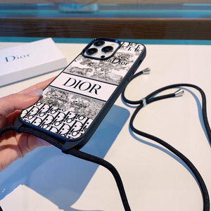 Dior Apple Iphone Leather Premium Deluxe Phone Case D457222 - iPhone15pro max £¨6.7£© - View 5