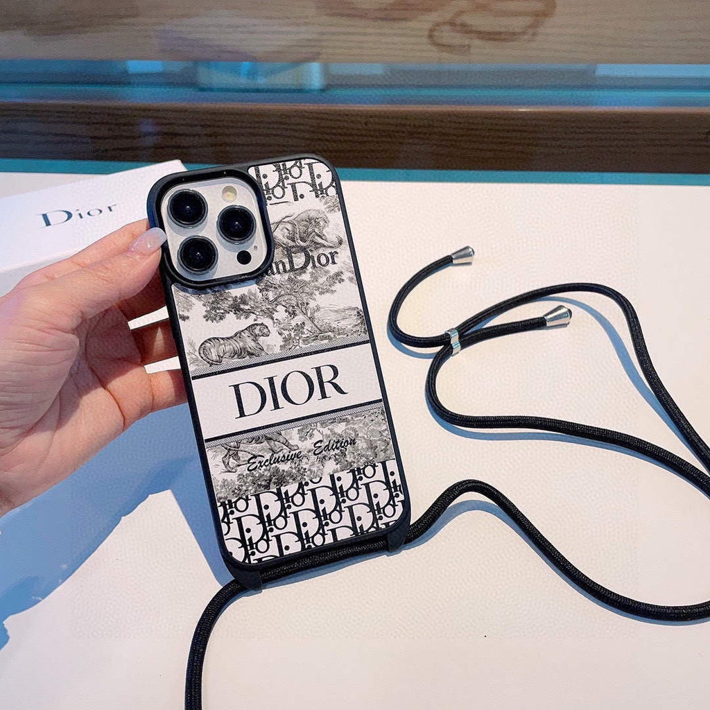 Dior Apple Iphone Leather Premium Deluxe Phone Case D457222