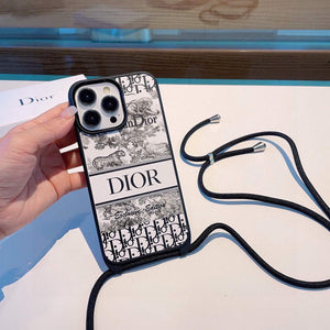 Dior Apple Iphone Leather Premium Deluxe Phone Case D457222 - iPhone15pro max £¨6.7£© - View 7