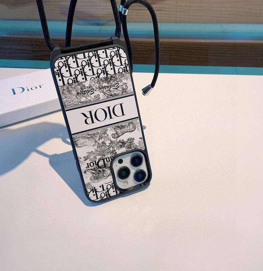 Dior Apple Iphone Leather Premium Deluxe Phone Case D457222
