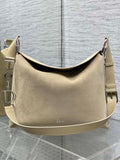 Dior Bolso Large Diorly M1411OHJX_M66M  Bag Suede Apircot