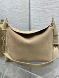 Dior Bolso Medium Diorly M1412PHJX_M44M Bag Suede Apricot