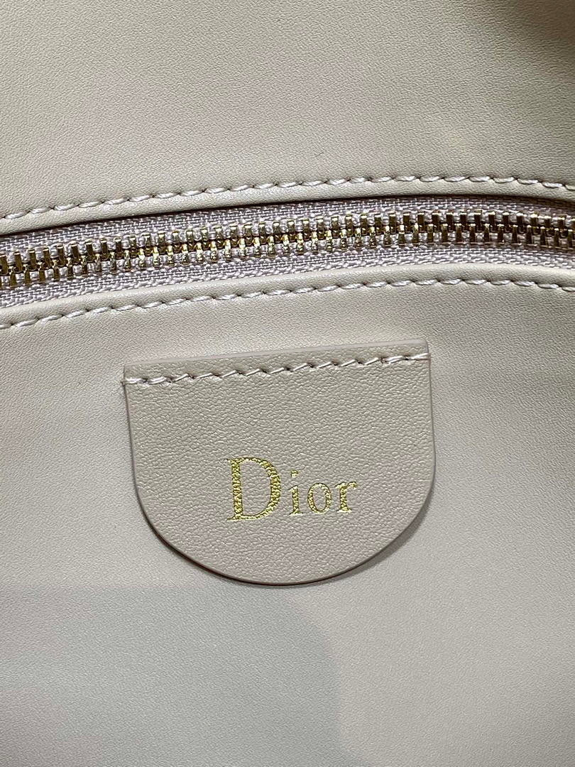 Dior Bolso Medium Diorly M1412PHJX_M44M Bag Suede Apricot