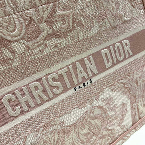 Dior Book Tote M1296 Medium Toile de Jouy Embroidery M0074 - Default Title - View 3