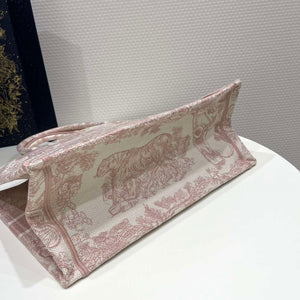 Dior Book Tote M1296 Medium Toile de Jouy Embroidery M0074 - Default Title - View 8