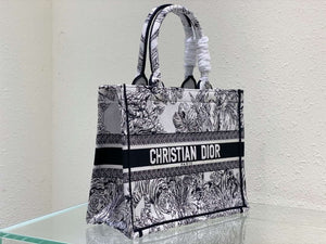 Dior Book Tote M1296 Medium Toile de Jouy Embroidery M0076 - Default Title - View 2