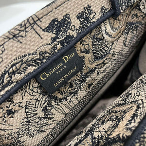 Dior Book Tote M1296 Medium Toile de Jouy Embroidery M0077 - Default Title - View 9