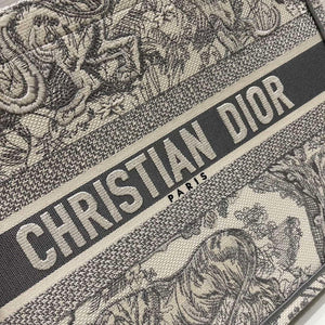 Dior Book Tote M1296 Medium Toile de Jouy Embroidery M0078 - Default Title - View 2