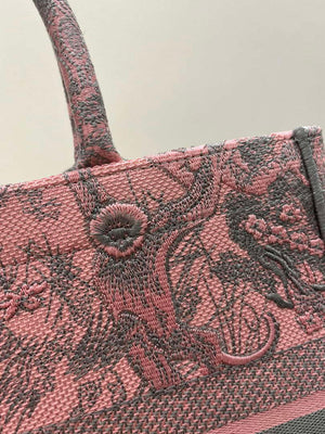 Dior Book Tote M1296 Medium Toile de Jouy Embroidery M0079 - Default Title - View 3
