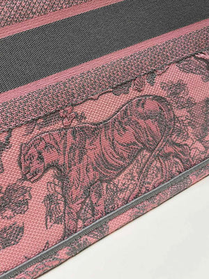 Dior Book Tote M1296 Medium Toile de Jouy Embroidery M0079 - Default Title - View 4
