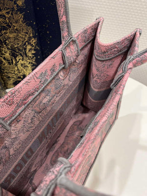 Dior Book Tote M1296 Medium Toile de Jouy Embroidery M0079 - Default Title - View 6