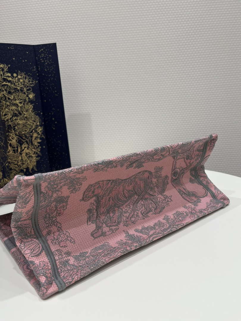 Dior Book Tote M1296 Medium Toile de Jouy Embroidery M0079 - Default Title - View 8