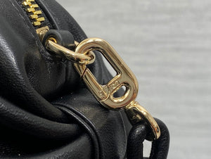 Dior Bow Pouch Black Supple Lambskin S3900 - Default Title - View 3