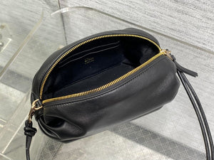 Dior Bow Pouch Black Supple Lambskin S3900 - Default Title - View 8