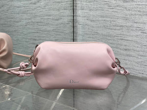 Dior Bow Pouch Supple Lambskin S3900 PINK - Default Title - View 1