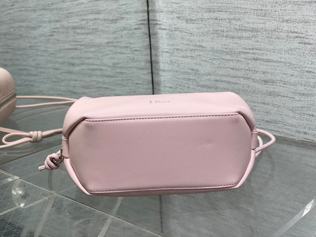 Dior Bow Pouch Supple Lambskin S3900 PINK