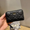 Dior Caro Mini zipper clutch 5087 Black - Default Title - View 1