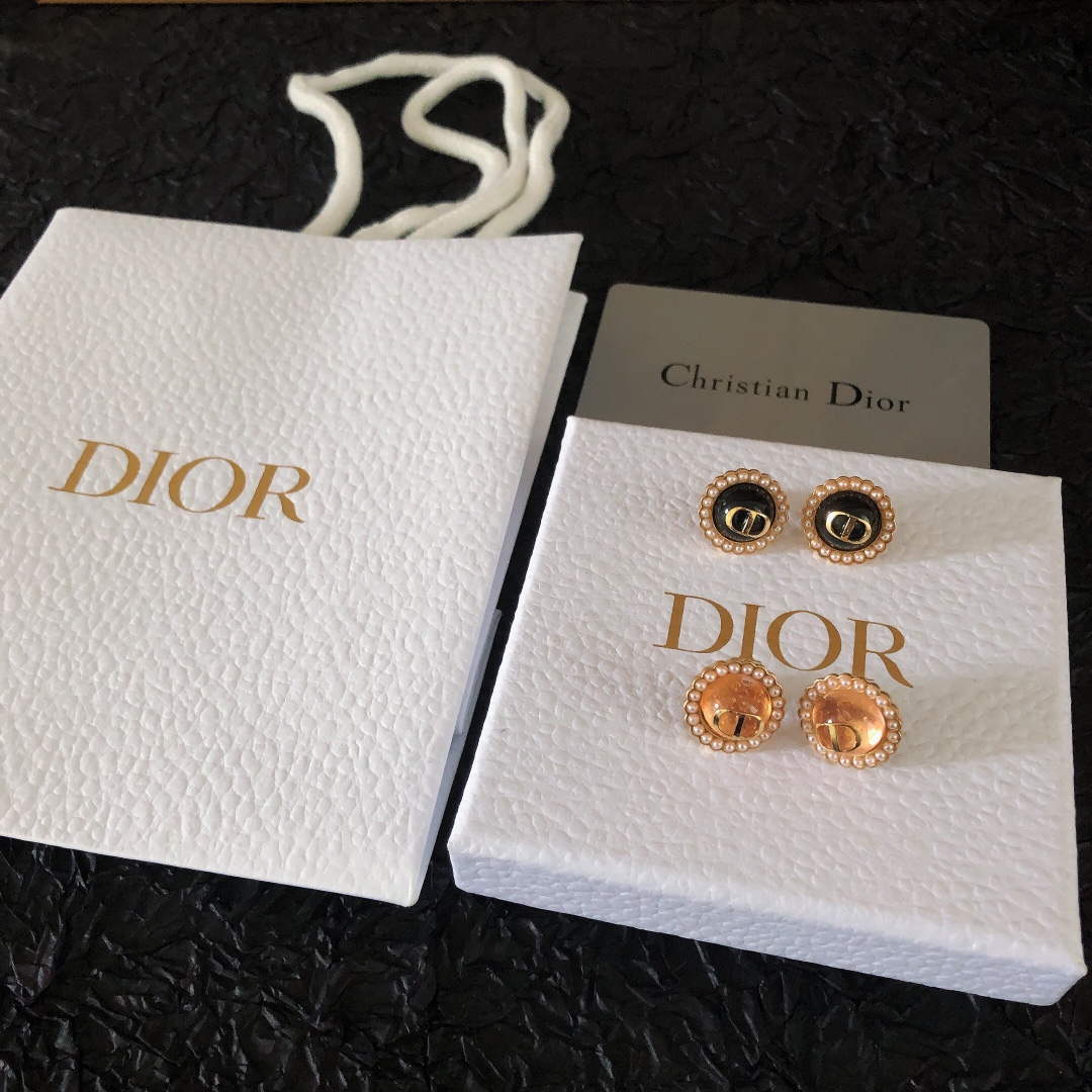Dior E1835PTCVE Petit CD Stud Earrings D99211