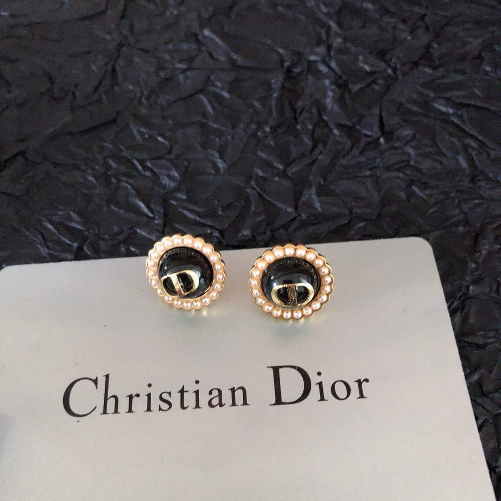 Dior E1835PTCVE Petit CD Stud Earrings D99211
