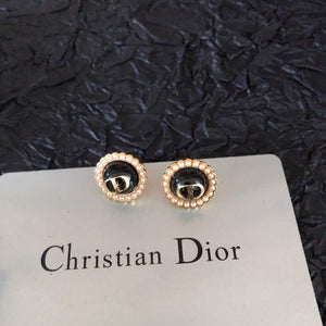 Dior E1835PTCVE Petit CD Stud Earrings D99211 - Default Title - View 3