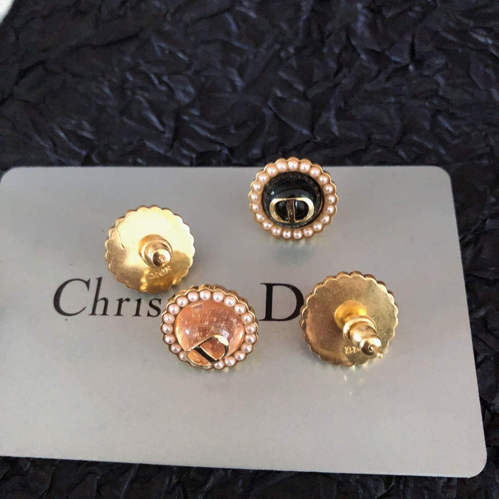 Dior E1835PTCVE Petit CD Stud Earrings D99212