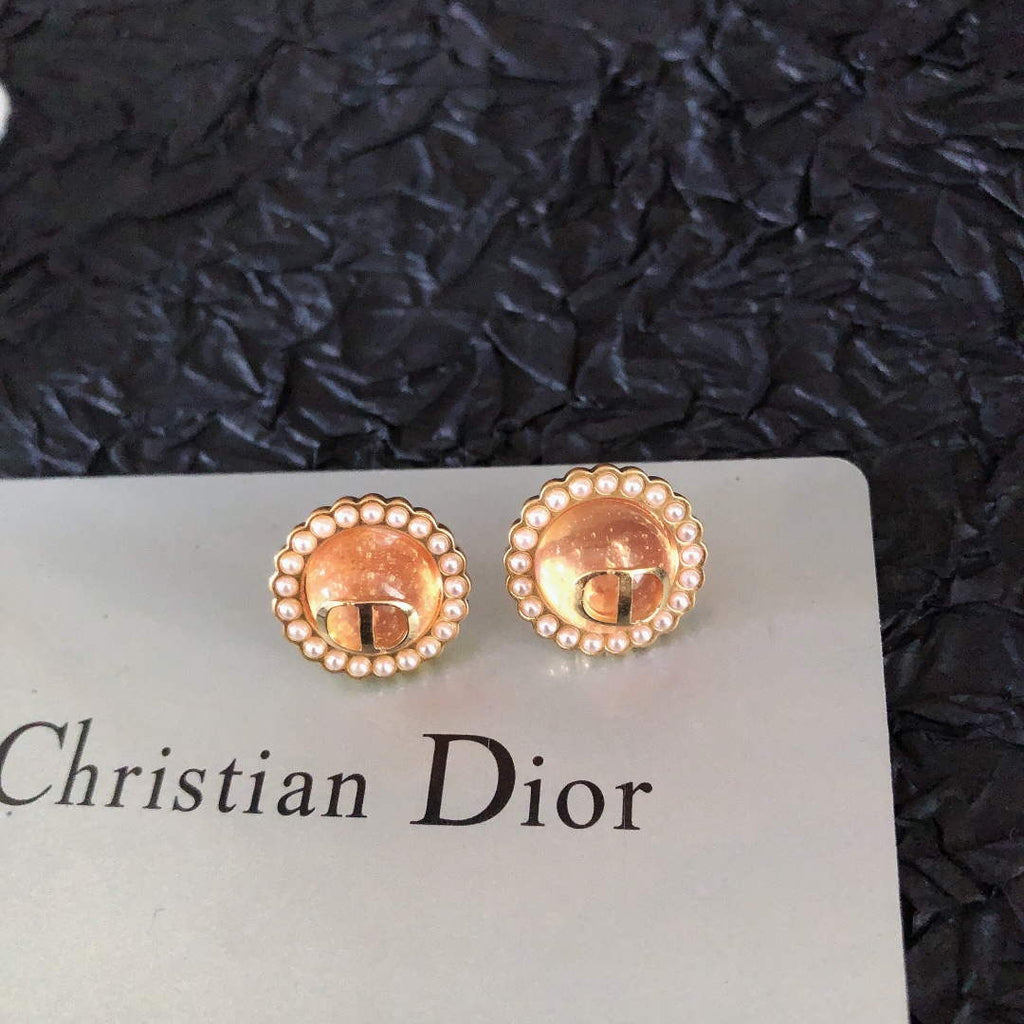 Dior E1835PTCVE Petit CD Stud Earrings D99212