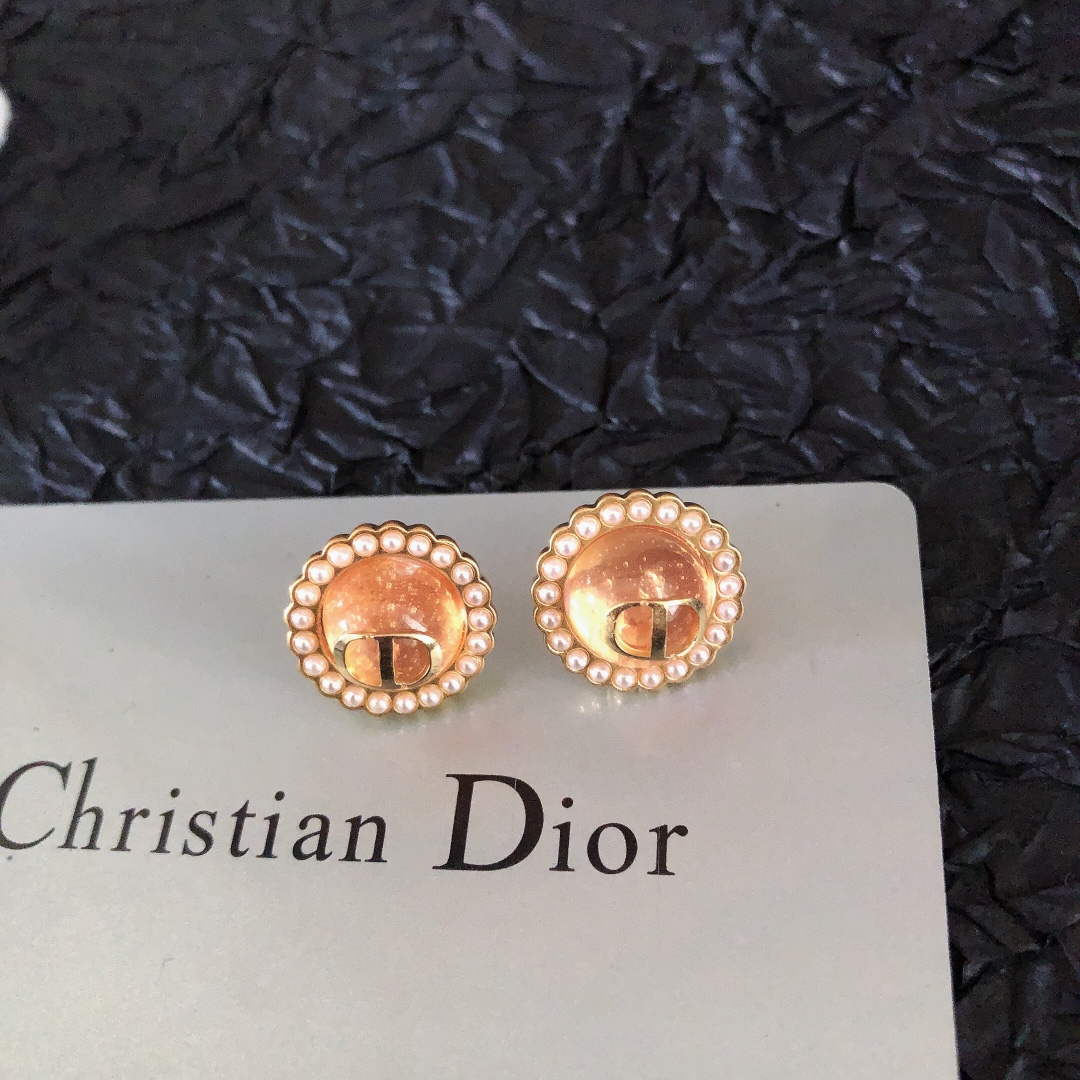 Dior E1835PTCVE Petit CD Stud Earrings D99212
