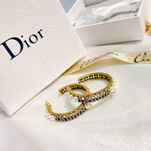 Dior E2049 Tribales Earrings D99141 - Default Title - View 1
