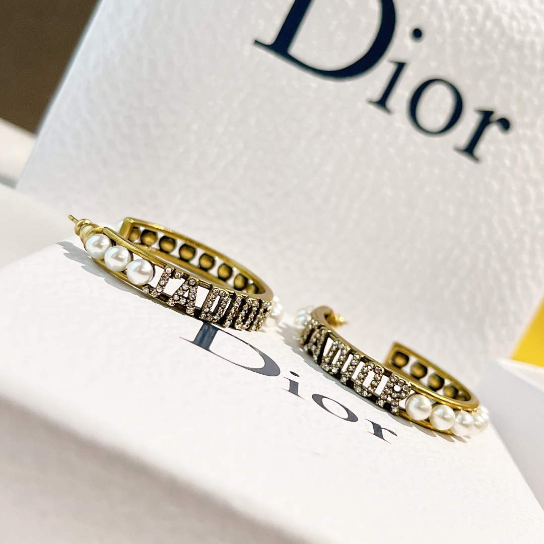 Dior E2049 Tribales Earrings D99141