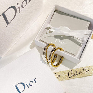 Dior E2049 Tribales Earrings D99141 - Default Title - View 7