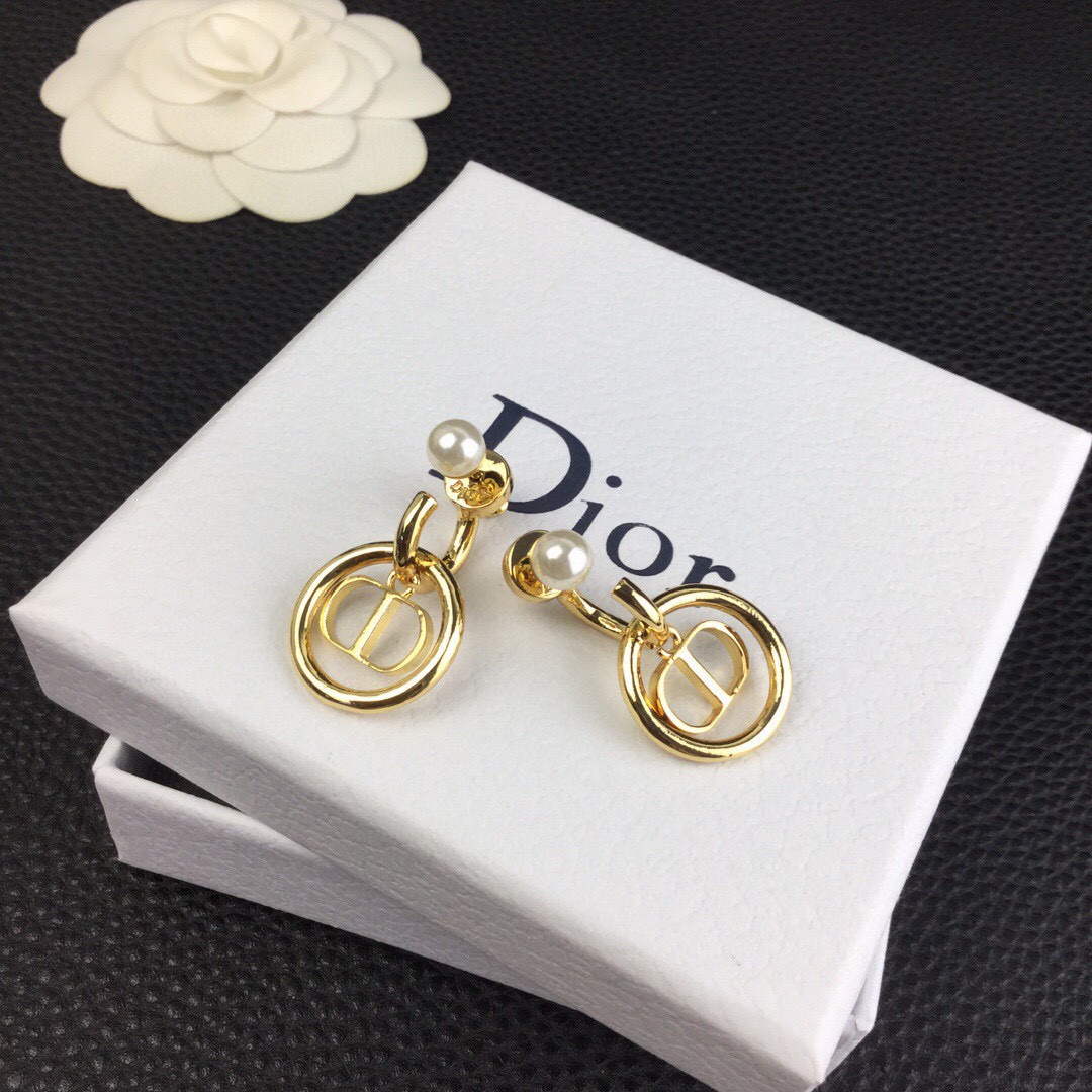 Dior E2049 Tribales Earrings D99144 - Default Title - View 3
